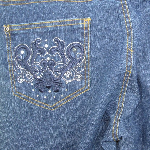 Hip Jeans Size 12 Women Bluejeans Stretch NWT - Picture 4 of 6